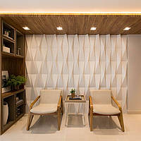 Декоративна гіпсова 3д панель "БАБОЧКА"