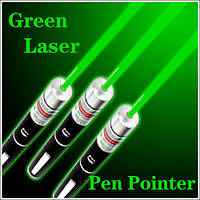Указка LASER GREEN S033, зеленый лазер, лазерный луч, указка лазерная