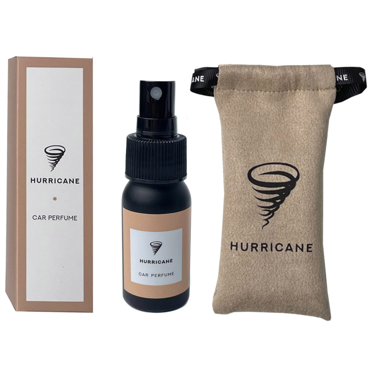 Автомобільний ароматизатор Hurricane Beige Спрей 30 мл