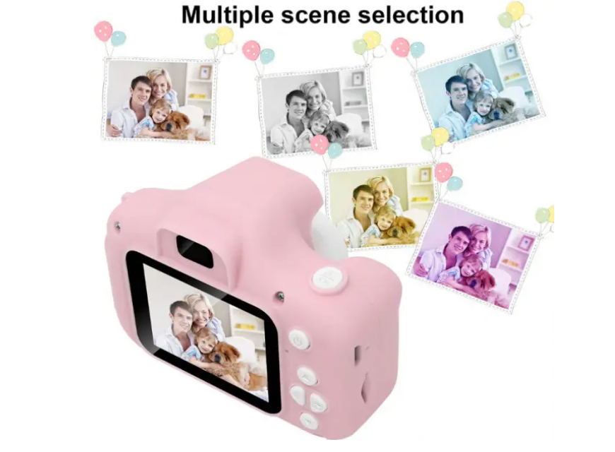 Цифровой фотоаппарат детский видеокамера SmartUs GM13 Розовый - фото 6 - id-p1871161679