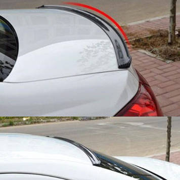 Лип спойлер на кришку багажника Samurai 140см Качиний хвостик Карбон