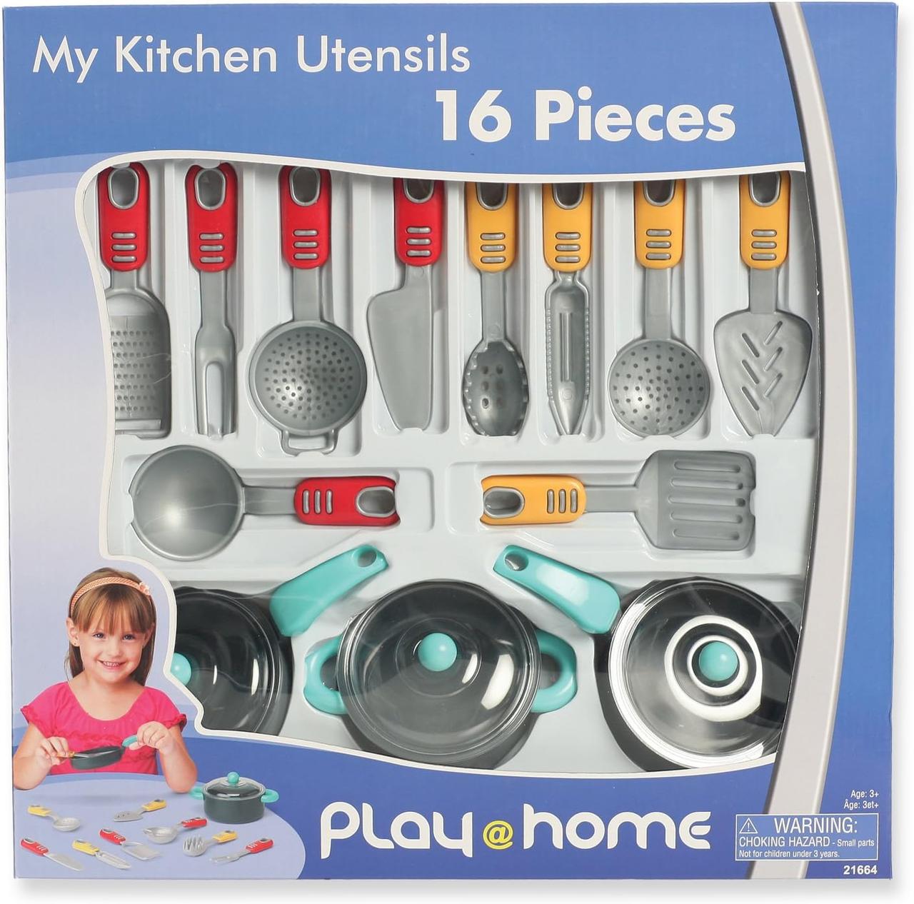 Дитяча іграшкова кухня(набір посуду) My kitchen utensils 16 pieces Keenway