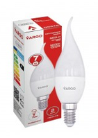 LED лампа VARGO C37 7W E14 665lm 4000K (V-115677) (2 года гарантии)