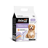 AnimAll пелюшки для собак з ароматом лаванди, 60×60 , 10 шт
