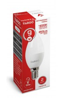 LED лампа VARGO C37 9W E14 855lm 4000K (V-111142) (2 года гарантии)