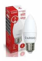 LED лампа VARGO C37 7W E27 665lm 4000K (V-110525) (2 года гарантии)