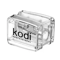 Точилка для косметических карандашей Kodi Professional Make-up с одним лезвием прозрачная