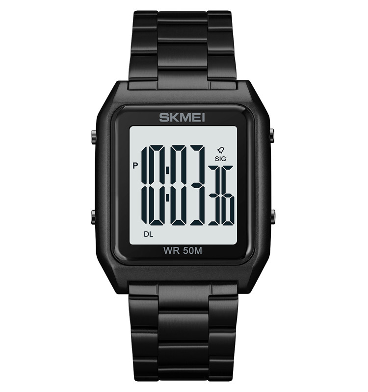 Годинник чоловічий наручний SKMEI 1879 Чорний/Білий, фото 1