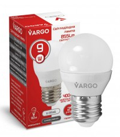 LED лампа VARGO G45 9W E27 855lm 4000K (V-111145) (2 года гарантии)