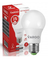 LED лампа VARGO A65 15W E27 1425lm 4000K (V-110520) (2 года гарантии)