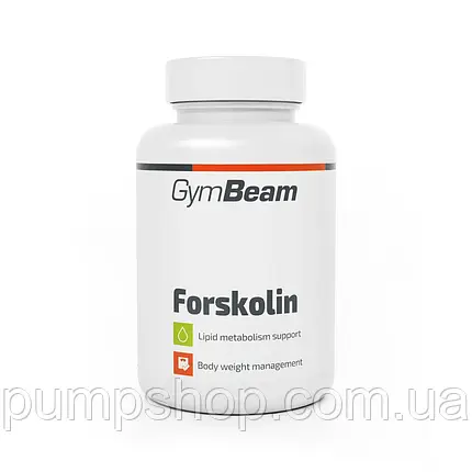 Колеус форсколії (форсколін) GymBeam Forskolin 10 мг 60 капс., фото 2