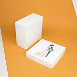 Коробочки для короваю на весілля 195*195*97 мм Весільні коробочки для цукерок на весілля, фото 3