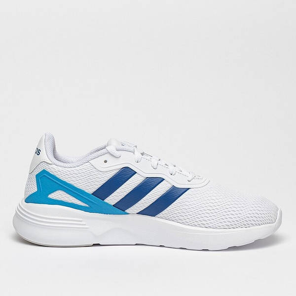 Adidas cloudfoam white with black stripes discount