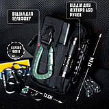 Тактична сумка-підсумок RANG RR чорна чохол для телефона TB, фото 2