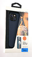 Чехол Luxo Free Air CarBon with MagSafe iPhone13 Blue