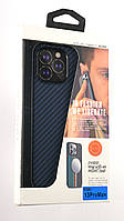 Чехол Luxo Free Air CarBon with MagSafe iPhone13 PRO MAX Blue