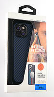 Чехол Luxo Free Air CarBon with MagSafe iPhone14 Blue