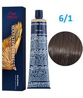 Краска для волос Wella Professionals Koleston Perfect ME+Rich Naturals 6/1 (dunkelblond asch) 60мл