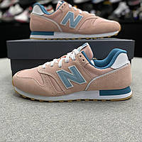 Женские кроссовки оригинал New balance 373 женские пудра 39 размер