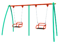 Качель двойная металлическая "БРАМА"
