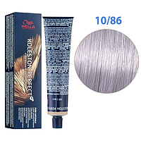 Краска для волос Wella Professionals Koleston Perfect ME+Rich Naturals 10/86 (hell-lichtblond perl-violet)60мл