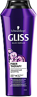 Укрепляющий Шампунь Gliss Kur Fiber Therapy для истощенных волос после окрашивания и стайлинга 250 мл