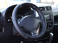 Кожаный чехол на руль БМВ 3 Е90 М 37-39. Оплетка руля BMW 3 E90