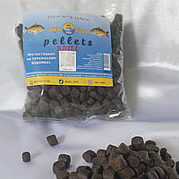 Pellets KRILL 8,11 мм 500 г UKR FISH Карповый пеллетс для методной кормушки, пеллеты для ловли рыбы