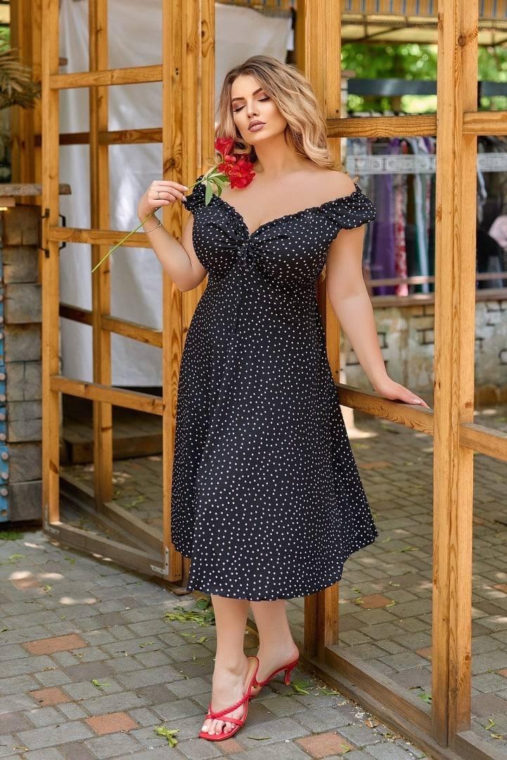 Сукня літня міді