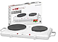 Електрична плита Електроплитка Clatronic DKP 3583 2 конфорки 2500W, фото 3