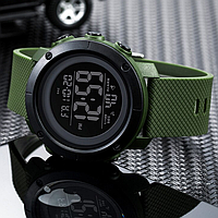 Армейский наручные часы с таймером подсветкой Skmei Army, мужские часы водонепроницаемые и противоударные