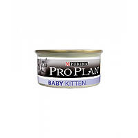 Purina Pro Plan Baby Kitten Нежный мусс с курицей для котят (85г)