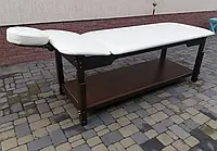 Стационарный массажный стол косметологическая кушетка Perfetto