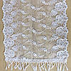 Шарф білий весільний церковний ажурний 150017, фото 2