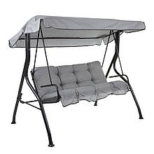 Гойдалка садова Patio Luna, сірий