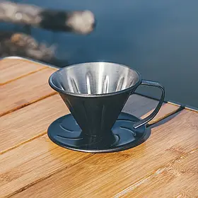 Туристичний пуровер Fire-maple Orca Pour Over (Нержавіюча сталь)