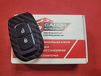 Чохол для ключа Renault Силіконовий-Карбон