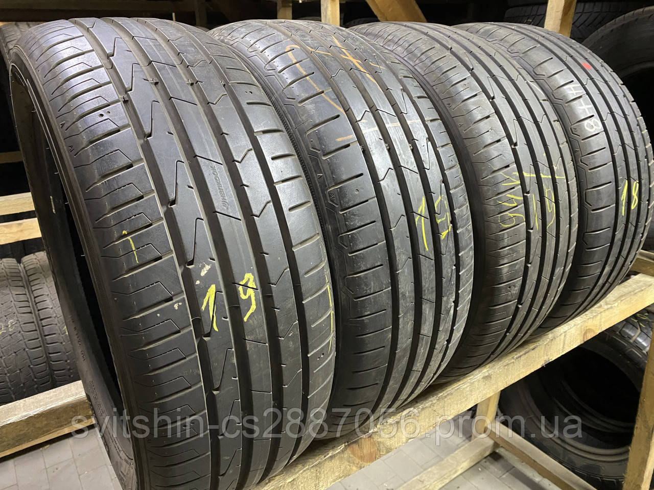 Літні шини 215/55R17 Hankook Ventus Prime3 7мм 18/19рік