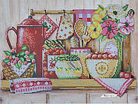 3539 Бабушкина полочка, набор для вышивки бисером картины