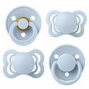 Набір сосок пустушок BIBS Try It Collection Baby Blue від народження 0-6 міс (4шт в упаковці), фото 4