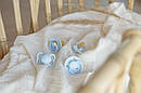 Набір сосок пустушок BIBS Try It Collection Baby Blue від народження 0-6 міс (4шт в упаковці), фото 5