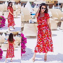 Літня сукня штапель розміри норма та батал, фото 2