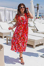 Літня сукня штапель розміри норма та батал, фото 5