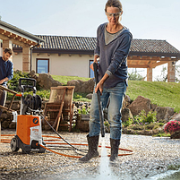 STIHL Мийка RE130 Plus "Безщітковий асинхронний двигун", фото 7
