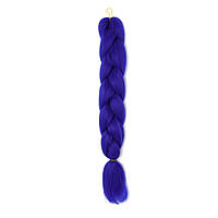 Канекалон – синие волосы для создания прически, 60 см -1 шт