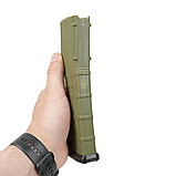 Магазин для АР15/М4 під патрон 5,56х45 NATO Вікном для Контролю Кількості Заряду Патронів Хакі, фото 4