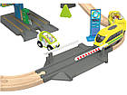 🚗 Дерев'яна залізниця PlayTive Train (Заправка) Німеччина (Brio, Hape, Viga Toys, Ikea), фото 2