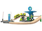 🚗 Дерев'яна залізниця PlayTive Train (Заправка) Німеччина (Brio, Hape, Viga Toys, Ikea), фото 3