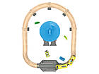 🚗 Дерев'яна залізниця PlayTive Train (Заправка) Німеччина (Brio, Hape, Viga Toys, Ikea), фото 4