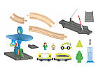 🚗 Дерев'яна залізниця PlayTive Train (Заправка) Німеччина (Brio, Hape, Viga Toys, Ikea), фото 5